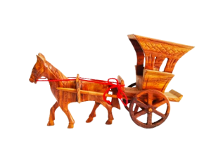 Horse with Roof Cart