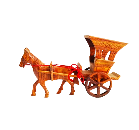 Horse with Roof Cart