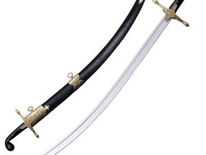 Dance of Steel: The Elegance of the Curved Shamshir Sword"