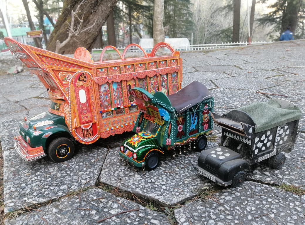 Wheels of Whimsy: Pakistani Fancy Truck Art Handicrafts